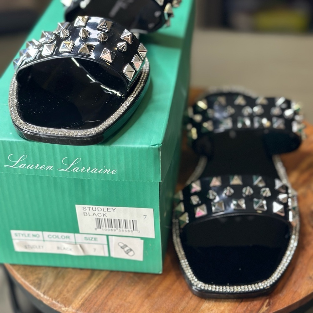 Lauren Lorraine Studley Black Sandals - Picture 4 of 4